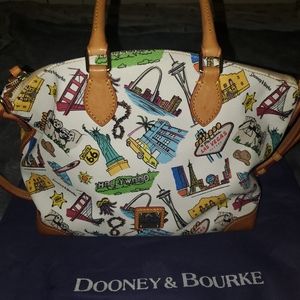 Dooney and Bourke US Travel Destinations bag